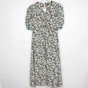 AA & ZZ Floral Midi Dress Size Large